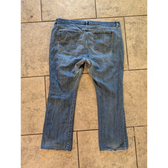 Old Navy The Dreamer Women’s Jeans Size 20 Regular Blue Denim Stretch Bootcut - Picture 6 of 13